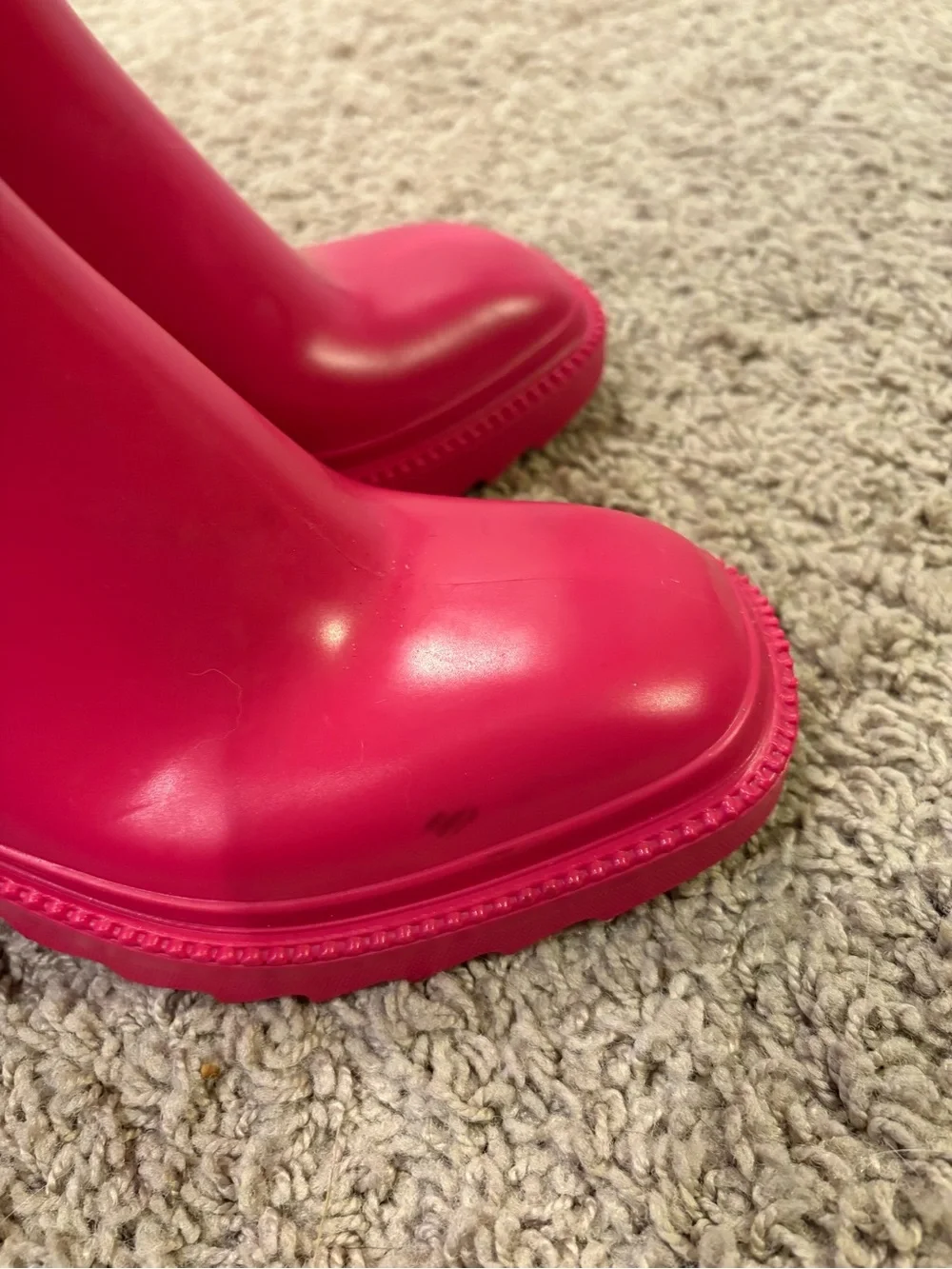 INC International Concepts Fuchsia Mid-Calf Rain Boots